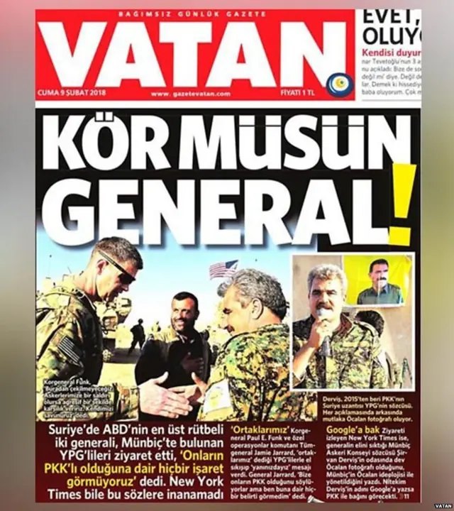 तुर्की, अमरीका, कु्र्द