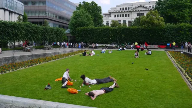 Không gian xanh London