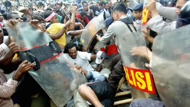 Aparat dinilai berlebihan menggunakan kekerasan di Papua