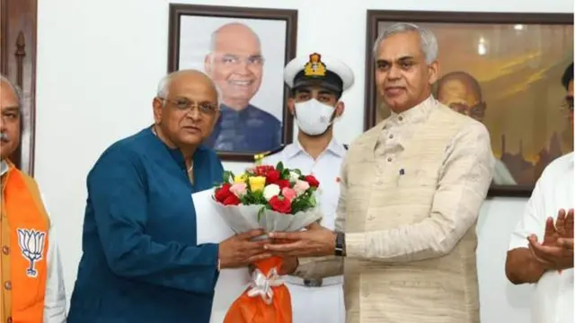 ગુજરાતના નવા મુખ્ય મંત્રી તરીકે ભૂપેન્દ્ર પટેલના નામની જાહેરાત કરાઈ છે