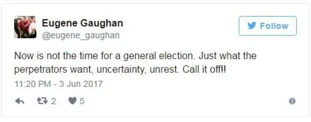 "Şu an genel seçim zamanı değil. Tam da suçluların istediği şey; belirsizlik, huzursuzluk. Erteleyin"