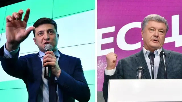 Зеленський, Порошенко