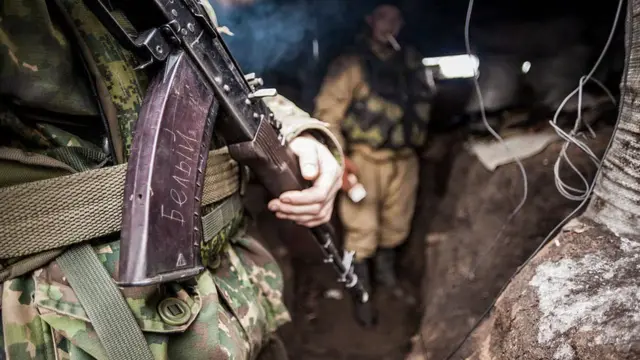 сепаратисты на востоке Украины