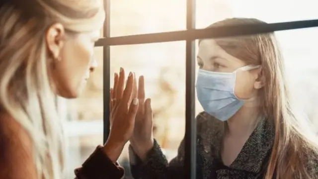 சமூக இடைவெளி சித்தரிப்பு