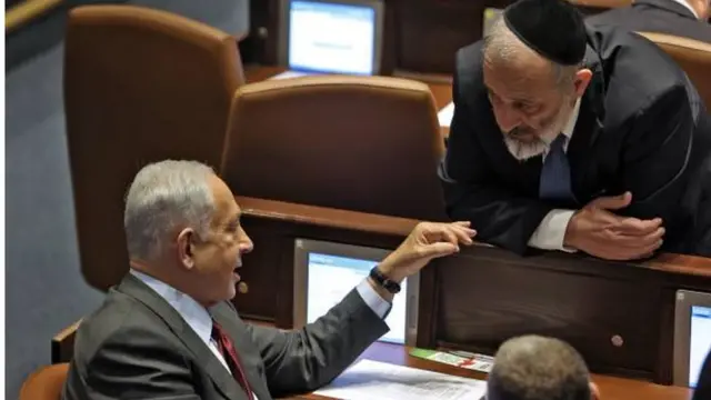 بنيامين نتنياهو وأريئيه درعي