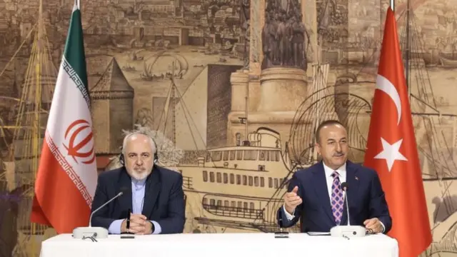 مولود چاووش اوغلو و جواد ظریف