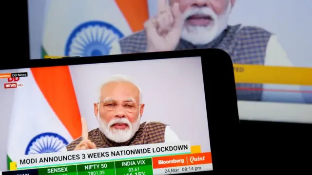 पंतप्रधान नरेंद्र मोदी, कोरोना, लॉकडाऊन