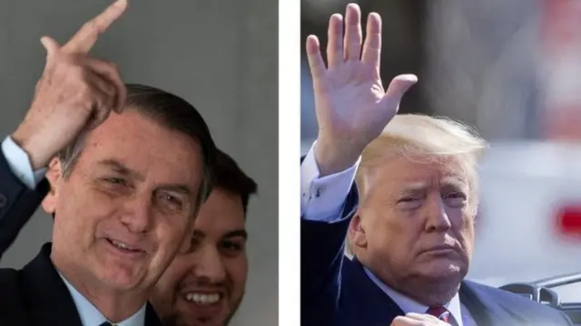 Jair Bolsonaro e Donald Trump