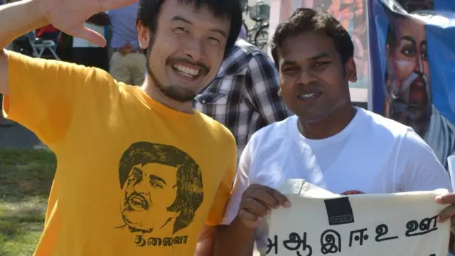 ஜப்பானிய நண்பருடன் முத்து