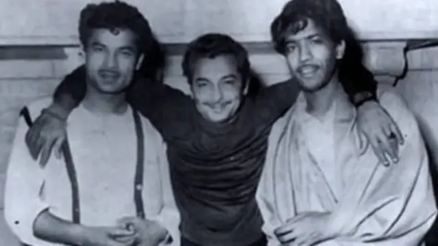 استاد فتح علی خان ، بھارتی میوزک ڈائریکٹر مدن موہن اور استاد امانت علی خان