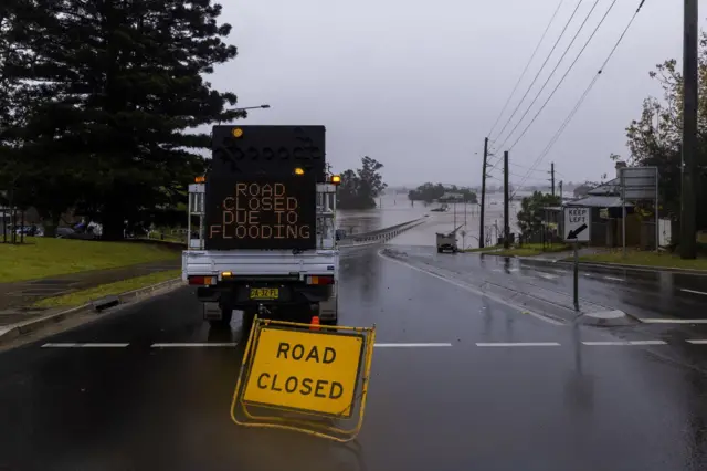 सिड्नीमा बाढी