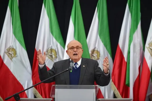 رودی جولیانی، وکیل دونالد ترامپ، رئیس جمهور آمریکا