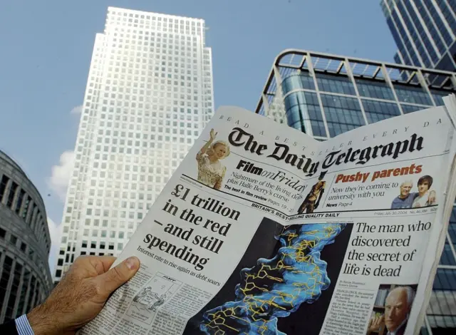 Daily Telegraph offices in 2004