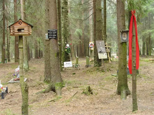 Левашовское мемориальное кладбище - место захоронения убитых и погибших в ленинградских тюрьмах