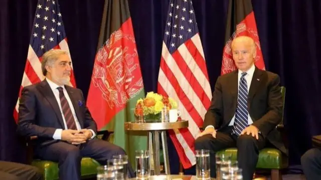 عبدالله عبدالله نیز پیروزی آقای بایدن را تبریک گفته است