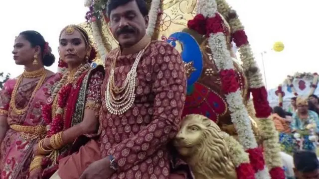 ஜனார்த்தன ரெட்டி குடும்பத் திருமணம்