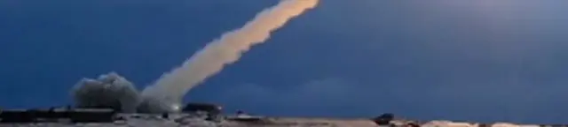 俄罗斯发射导弹的片段截图