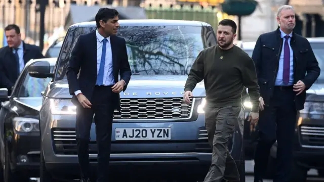 Зеленский и Сунак