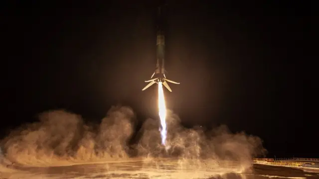 Aterrizaje del Falcon 9