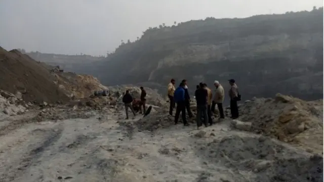 हादसे के बाद चला राहत कार्य