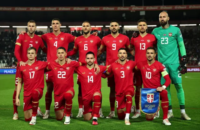 Тим Србије против Црне Горе у квалификацијама за Еуро 2024, 17. октобар