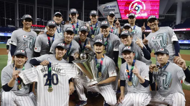 野球のWBC、日本がアメリカ下し優勝 「世界が大谷を目撃」と米監督 - BBCニュース