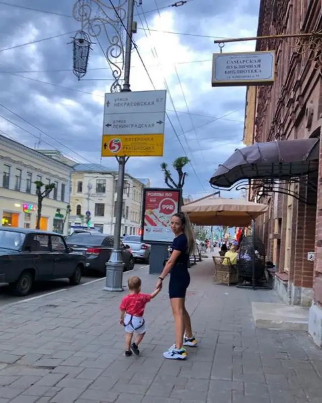 Guzel Neder, oğluyla hastane camından atlayarak karantinadan kaçtı