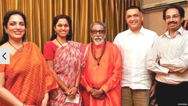 सुप्रिया सुळे, सदानंद सुळे आणि ठाकरे कुटुंबीय