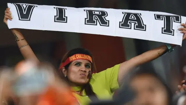 विराट कोहली की प्रशंसक