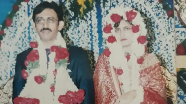 शझनम आणि मन्सूर यांचा विवाह