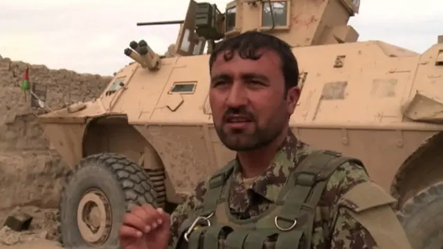 سربازان افغان به بی‌بی‌سی گفتند که آن‌ها حتی در اساسی‌ترین تجهیزات کمبود دارند