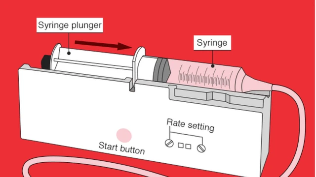 Sindano ikiwa kwenye pampu