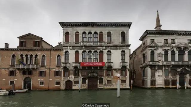 Alongside the NSK's pavilion 86 nations are represented in venues throughout Venice for the Biennale