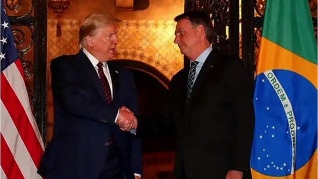 Donald Trump e Jair Bolsonaro