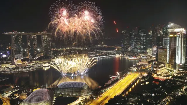 singapura, tahun baru