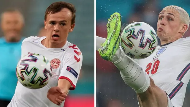 فیل فودن از انگلیس (راست) و میکل دامسگارد از دانمارک