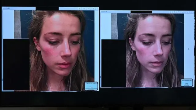 Dos fotos de Amber Heard