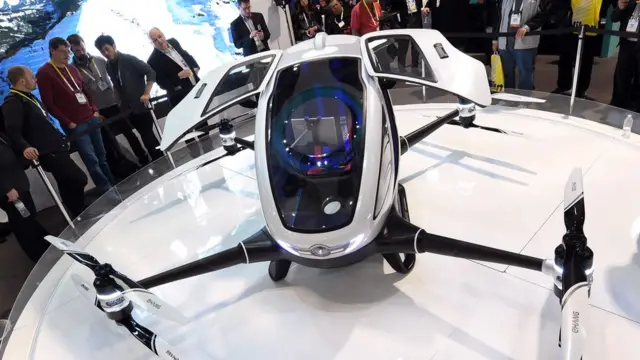 Пассажирский дрон EHang 184