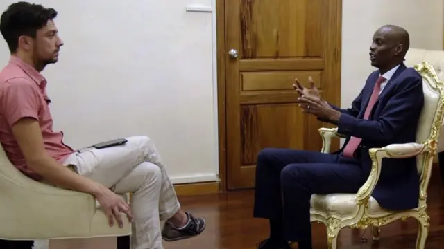 Daniel Pardo y Jovenel Moïse