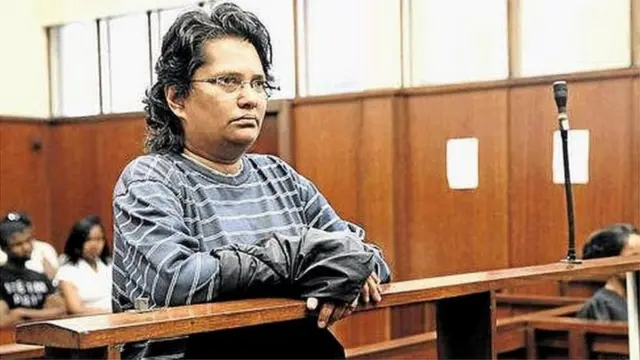 મહાત્મા ગાંધીનાં પ્રપૌત્રી આશિષ લતા રામગોબિન (સ્થાનિક મીડિયામાં પ્રકાશિત થયેલ તસવીર)