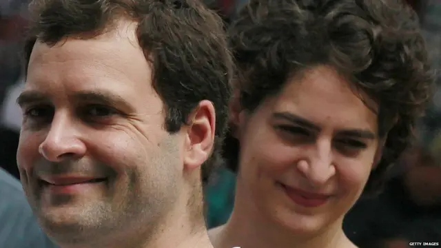 राहुल गांधी प्रियंका गांधी