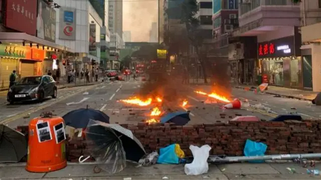 હૉંગકૉંગમાં વિરોધ પ્રદર્શન