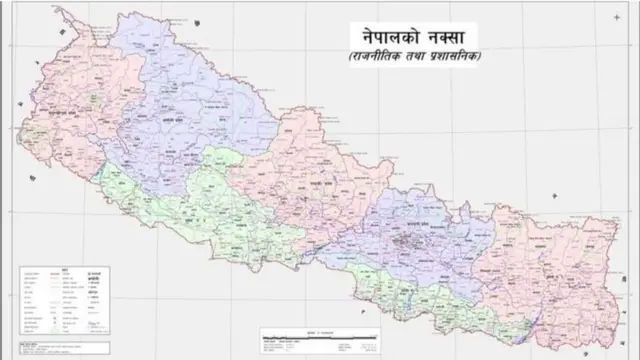 नेपालको नक्सा