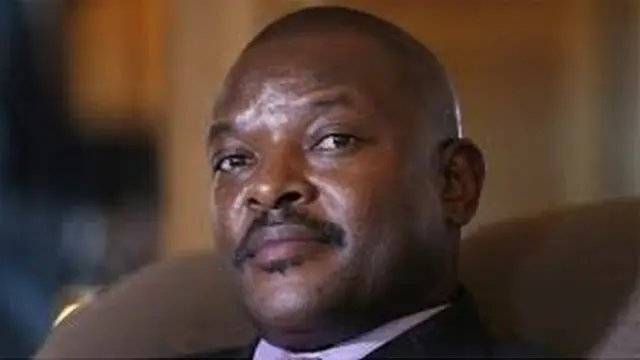 Aliyekuwa rais wa Burundi Pierre Nkurunziza