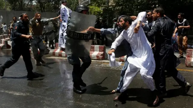 تظاهرات کابل