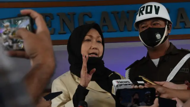 Pengacara Djoko Tjandra yang ditetapkan sebagai tersangka.