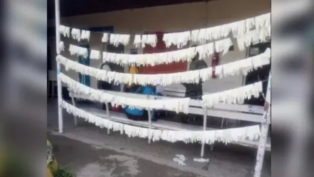 ኣብ ሆስፒታል መቐለ ተሓጺቡ ዝተሰጥሐ ጓንት