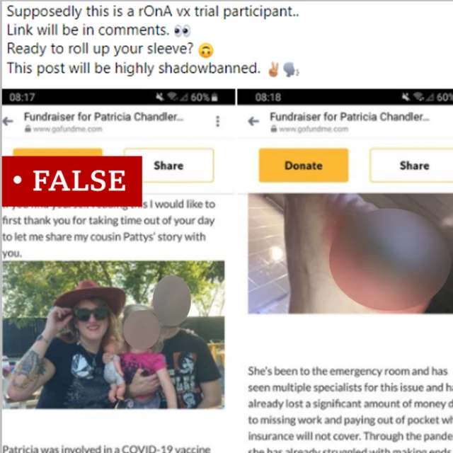 Um dos primeiros posts a usar a página GoFundMebetfair mod apkPatricia para enviar uma mensagem antivacina