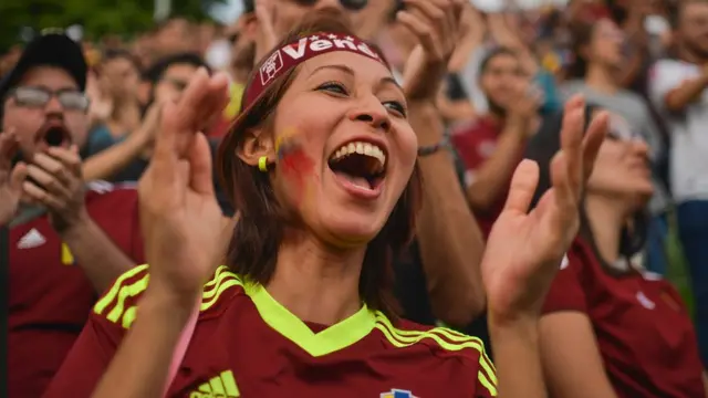 Aficionados venezolanos