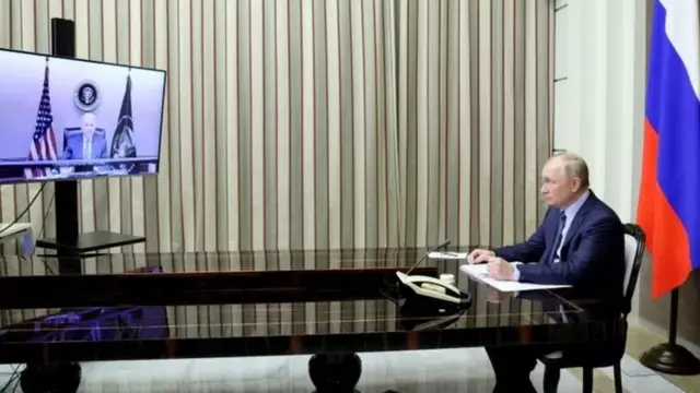 Перемовини Джо Байдена та Володимира Путіна через відеозв'язок